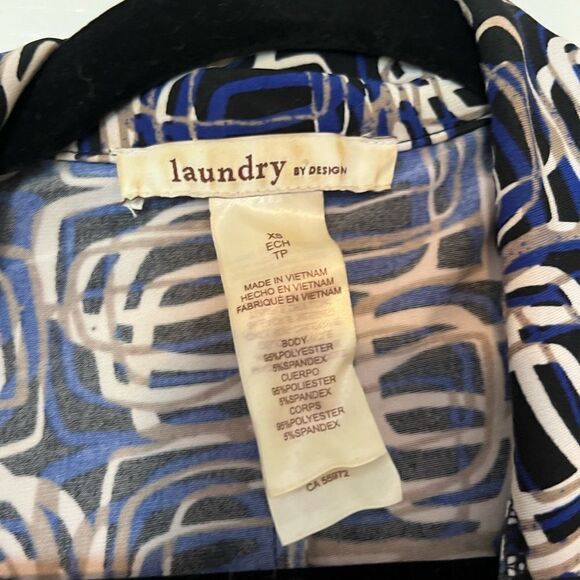 Laundry by Design Wrap Dress. Size XS. - Picture 3 of 7